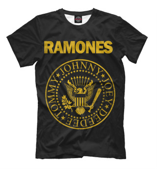 Мужская футболка Ramones Gold