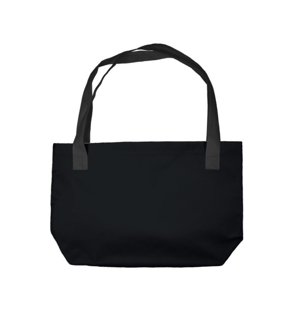 Пляжная сумка с изображением Chevrolet Black цвета 