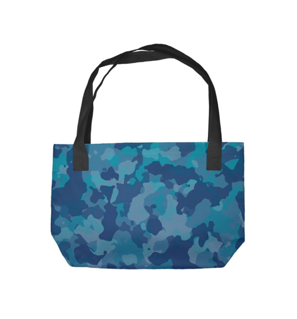 Пляжная сумка с изображением Казахстан цвета 