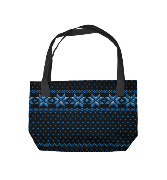 Пляжная сумка с изображением Шуры муры цвета 