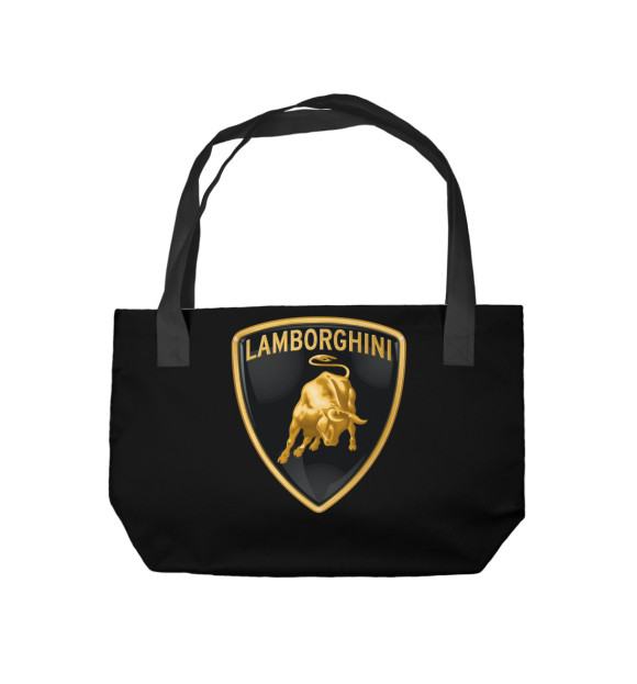 Пляжная сумка с изображением Lamborghini Egoist цвета 