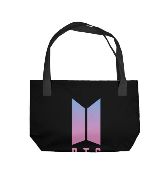 Пляжная сумка с изображением BTS Jung Kook цвета 