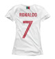 Женская футболка Сristiano Ronaldo