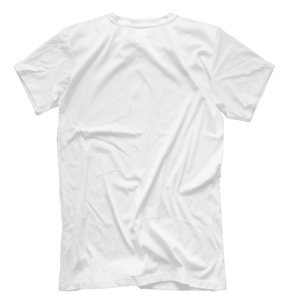 Мужская футболка с изображением Я - система восприятия цвета Белый