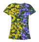 Женская футболка Цветочный сад