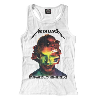 Женская майка-борцовка Metallica Hardwired