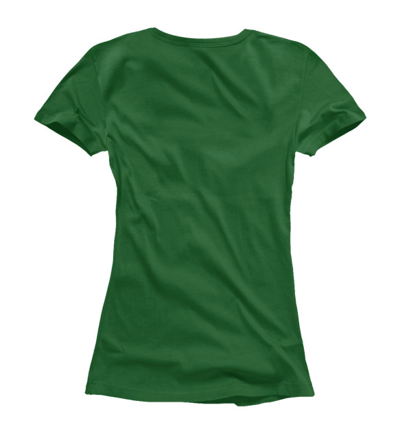 Женская футболка с изображением Ленивец цвета Белый