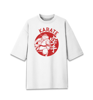Женская футболка оверсайз Karate