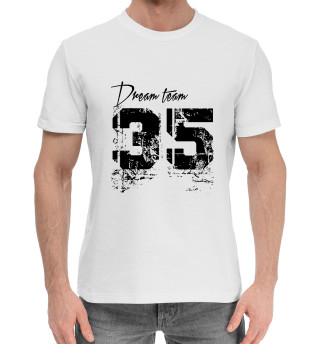Мужская хлопковая футболка Dream team 35