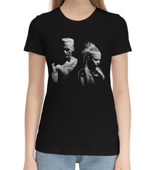 Хлопковая футболка для девочек Antwoord