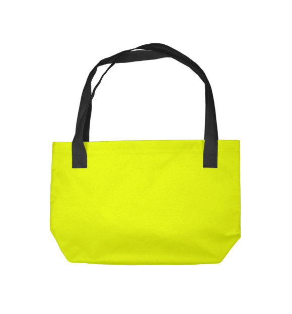 Пляжная сумка с изображением Шмель цвета 