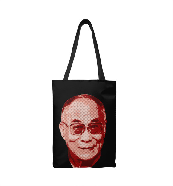 Сумка-шоппер с изображением Далай Лама цвета 