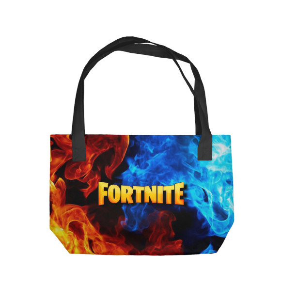 Пляжная сумка с изображением FORTNITE цвета 