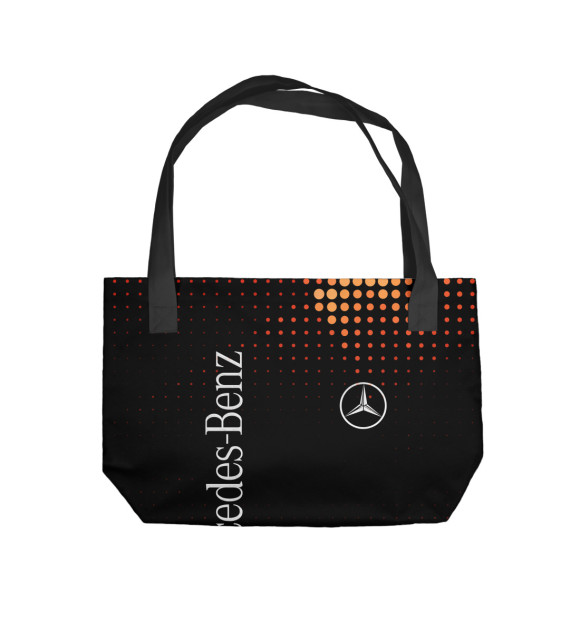Пляжная сумка с изображением Mercedes цвета 