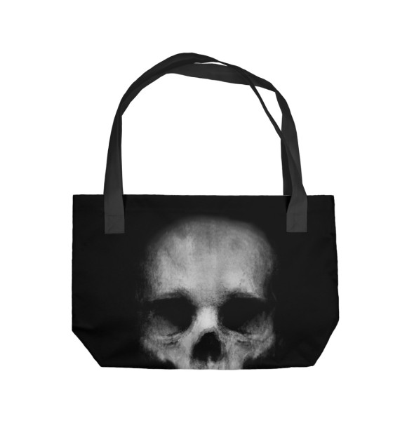 Пляжная сумка с изображением Skull цвета 