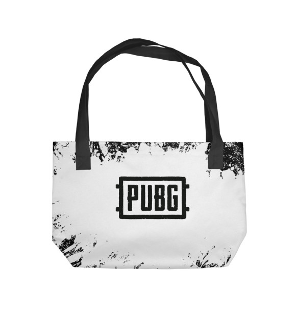 Пляжная сумка с изображением Pubg цвета 