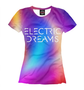Женская футболка Электрические сны