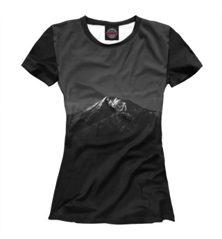 Женская футболка Гора