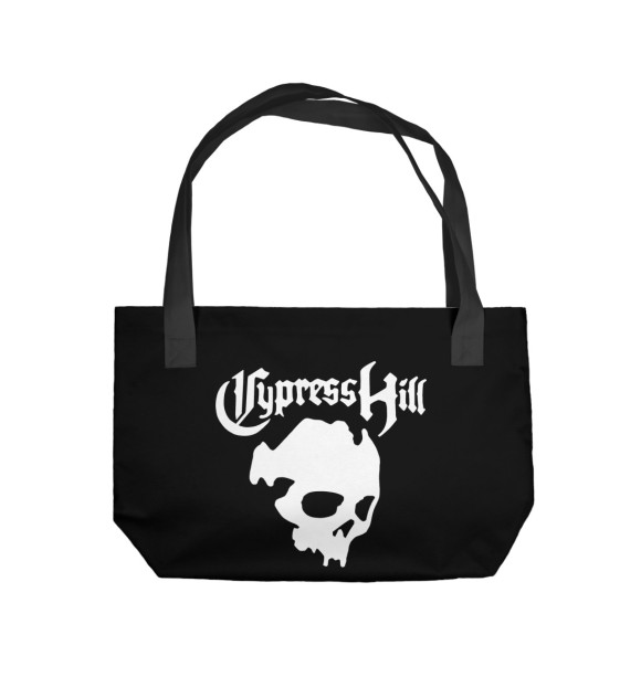 Пляжная сумка с изображением Cypress Hill цвета 