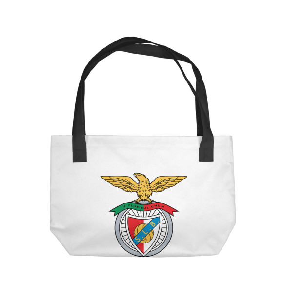 Пляжная сумка с изображением Benfica цвета 