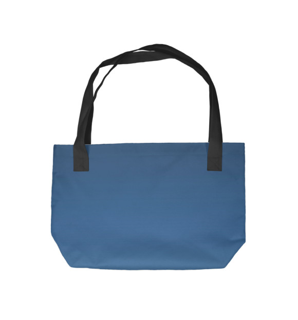 Пляжная сумка с изображением Горы по колено цвета 