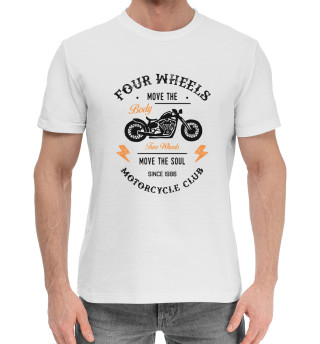 Хлопковая футболка для мальчиков Motorcycle Club