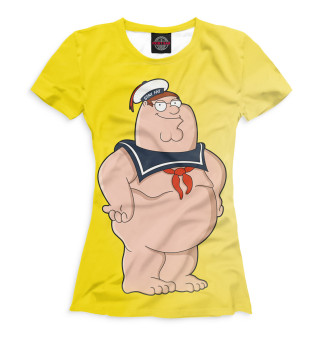 Женская футболка Питер