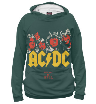 Женское худи AC/DC Highway to Hell