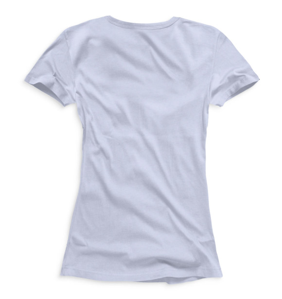 Женская футболка с изображением Сергей Лавров цвета Белый