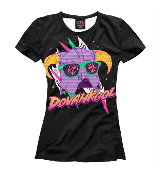 Женская футболка Довакин