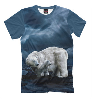 Мужская футболка Полярные медведи