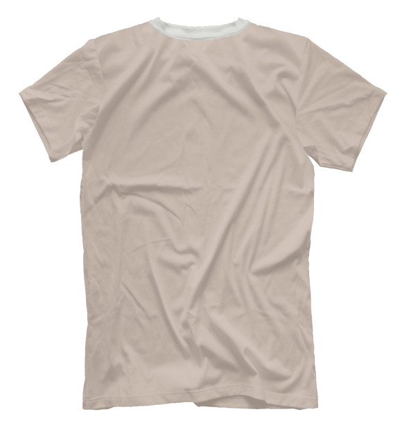 Мужская футболка с изображением Suga цвета Белый