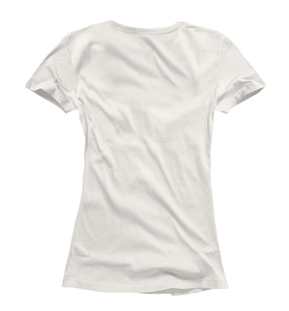 Женская футболка с изображением ВКС - Миг-31 цвета Белый