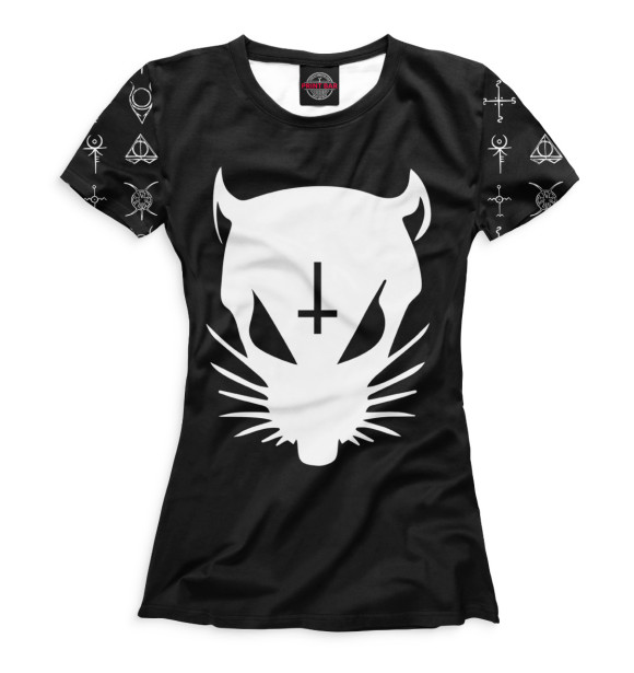 Женская футболка с изображением Die Antwoord цвета Белый