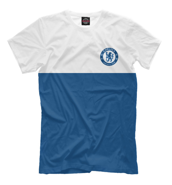 Футболка для мальчиков с изображением FC Chelsea цвета Молочно-белый