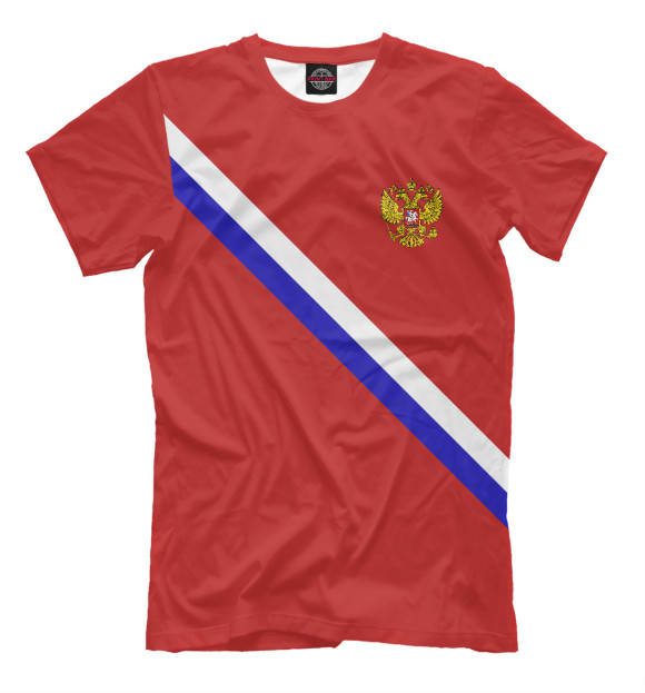 Мужская футболка с изображением Россия Дзюба 22 цвета Светло-коричневый