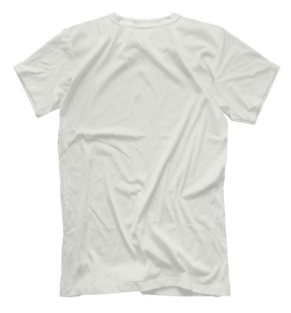 Мужская футболка с изображением Fight! цвета Белый