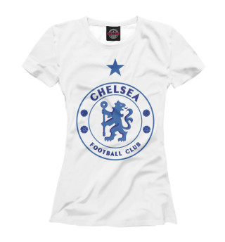Футболка для девочек Логотип FC Chelsea