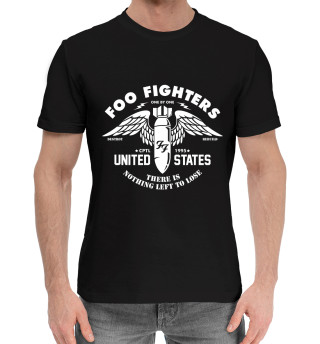Мужская хлопковая футболка Foo Fighters