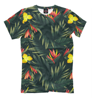 Мужская футболка Гавайский стиль