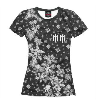 Женская футболка Marilyn Manson - Snow