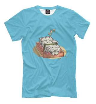 Мужская футболка Спящие суши