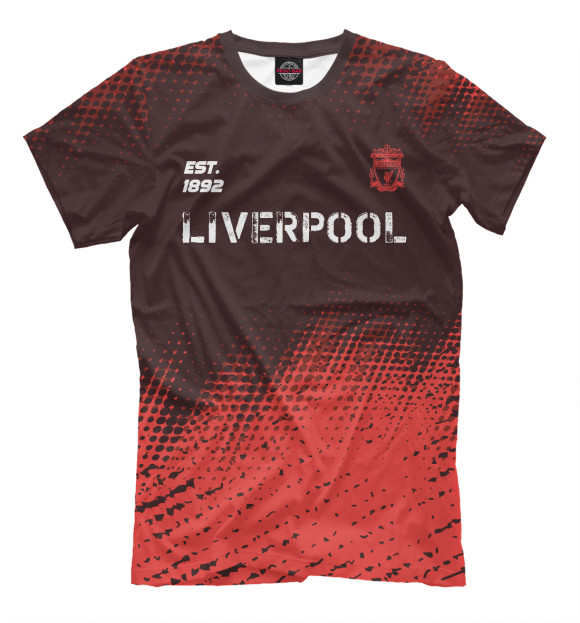 Футболка для мальчиков с изображением Liverpool | Liverpool цвета Белый