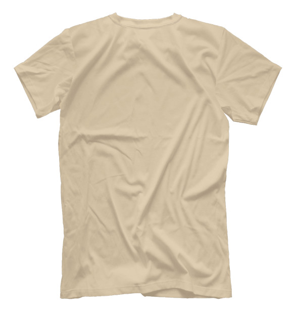 Мужская футболка с изображением Потому что люблю цвета Белый