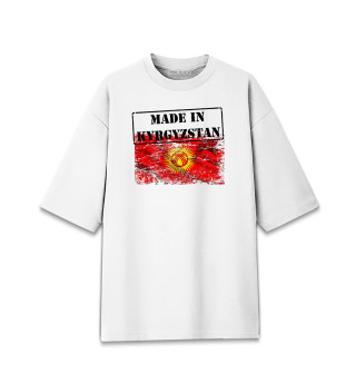 Женская футболка оверсайз Кыргызстан