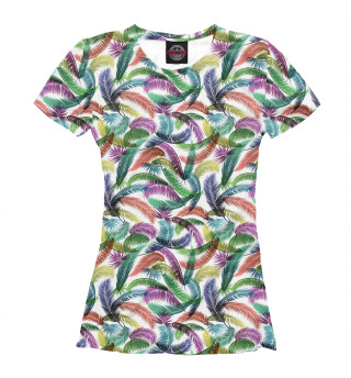 Женская футболка Пальмовые ветви