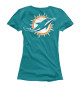 Женская футболка Miami Dolphins - Майами Долфинс