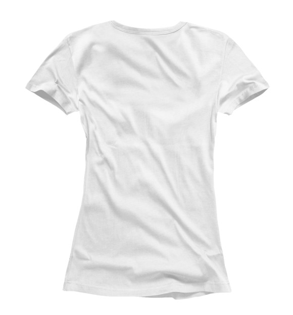 Женская футболка с изображением Димаш Кудайберген цвета Белый