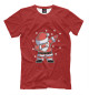 Мужская футболка DAB Дед Мороз
