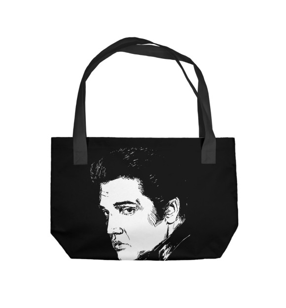 Пляжная сумка с изображением Элвис Пресли цвета 